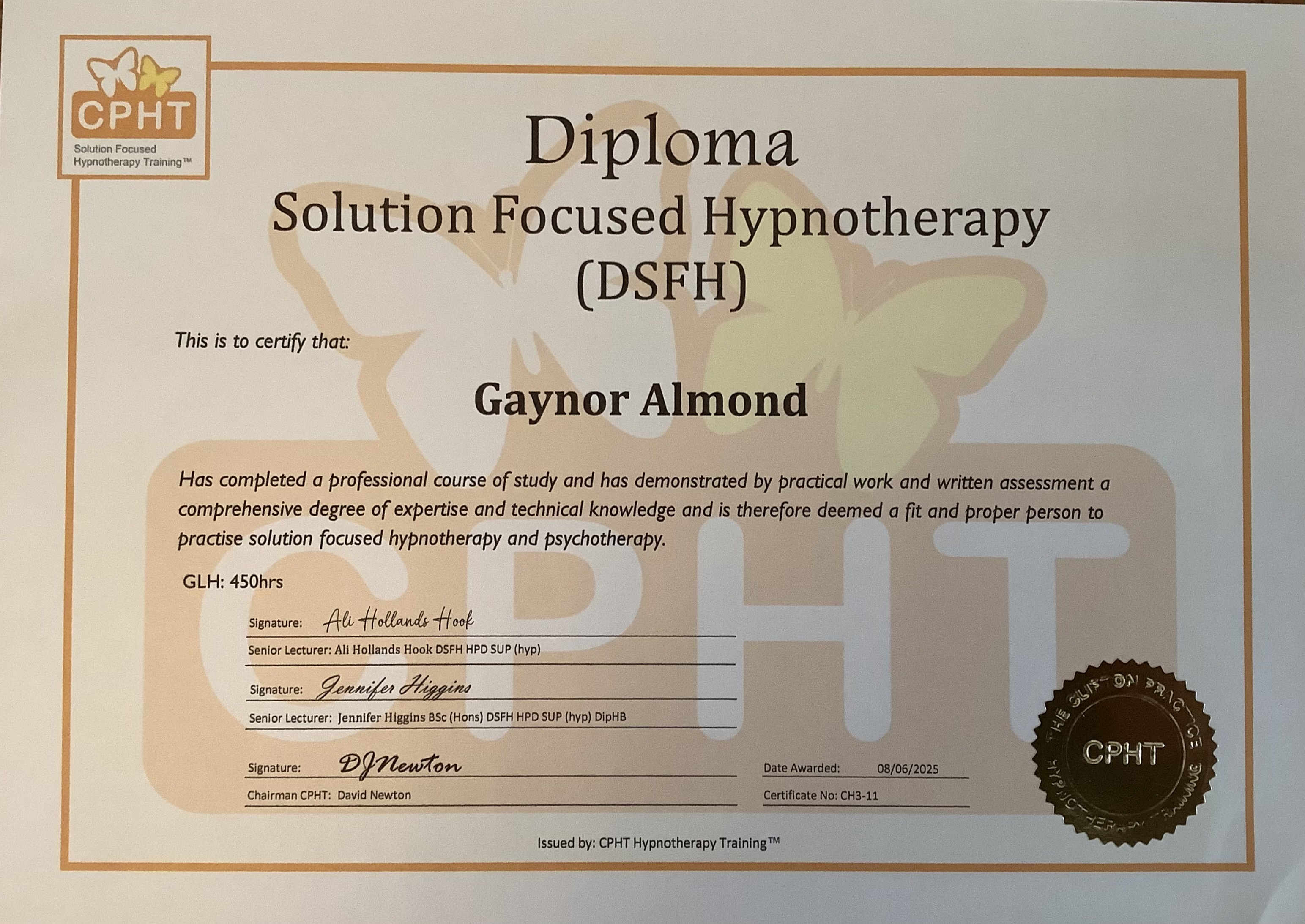 Integrative clinical hypnotherapist offering EMDR therapy in Cheshire