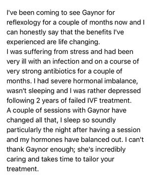 Testimonials . Review Louise Kappes